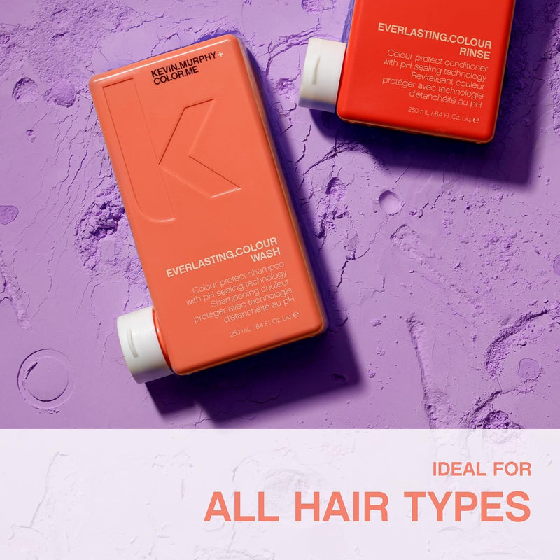KEVIN.MURPHY EVERLASTING.COLOUR WASH - Hair Colour Shampoo - Colour Protect Hair Care - pH Balanced Shampoo - Sulphate Free -1000 mL / 8.4 fl oz Infinity Warehouse