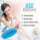 Exfoliating Brush, Ingrown Hair and Razor Bumps Treatment for Women, Keratosis Pilaris KP Body Exfoliator Brush for Bikini, Legs, Arms - Anti-Slip Solution by Dylonic Dylonic