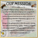 Natural & Organic Beeswax Lip Balm Tub, Convenient Small Travel Size, Great Gift for Father, Mother, Brother or Sister - .25oz Sweet Comb Chicago