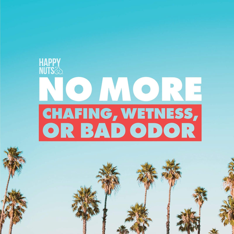 Happy Nuts Comfort Cream Ball Deodorant For Men | Anti-Chafing, Sweat Defense & Odor Control HAPPY NUTS