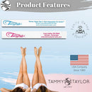 Tammy Taylor Peel 'N' Stick Zebra Professional Nail Files | Long-Lasting & Disposable 100 Grit Nail Files w/Emery Board | Replaceable Travel-Friendly Size | Handcrafted Fingernail Files (25 pcs) Tammy Taylor