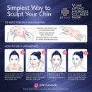 5 Piece V Line Shaping Face Masks – Lifting Hydrogel Collagen Mask with Aloe Vera – Anti-Aging and Anti-Wrinkle Band - Double Chin Reducer Strap - Contouring, Slimming and Firming Face Lift Sheet Stylia