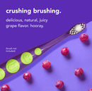 Hello Juicy Grape Flavor Kids Fluoride Toothpaste, Anticavity, Vegan, SLS Free, Gluten Free, For Ages 2 and Up, 4.2 Ounce (Pack of 4) hello