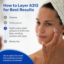 A313 French Pharmacy Vitamin A (Retinoids) Lightweight Face Cream for Anti-Aging, Reduce Wrinkles, Prevents Acne Breakouts, and Hyperpigmentation - Skincare for Smooth, Radiant Skin - 50g Cream Infinity Warehouse