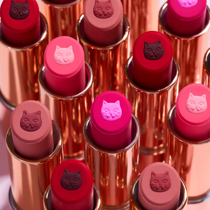 Winky Lux | Purrfect Pout | Lip Stain | With Jojoba Oil and Vitamin E | Semi-Sheer Finish | Natural Lipstick | Pawsh, .12 oz Winky Lux