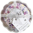 Via Mercato Primavera Spring Blossoms Collection, Soap & Dish Set, Plum Blossom, 100 Gram Via Mercato