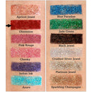 GLITTIES - Obsession - Cosmetic Grade Extra Fine (.006") Loose Glitter Powder Safe for Skin! Perfect for Makeup, Body Tattoos, Face, Hair, Lips, Soap, Lotion, Nail Art - (10 Gram Jar) Glitties