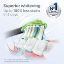 Philips Sonicare Genuine W3 Premium White Replacement Toothbrush Heads, 2 Brush Heads, Black, HX9062/95 Philips Sonicare