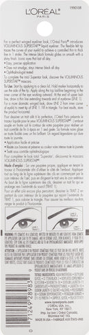 L'Oreal Paris Voluminous Superstar Liquid Eyeliner Pen, Black [202] 0.056 oz L'Oréal Paris