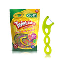 GUM Crayola Twistables Flossers, Fluoride Coated, Twisted Fruit Flavors, Ages 3+, 90 Count (Pack of 4) GUM Store