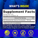 Herbtonics Liposomal NAD+ for Cellular Energy | Supports Healthy Aging, Focus & Metabolism | Liposomal Delivery - Designed for Superior Absorption | 120ML Vegan Liquid Supplement (1 Month Supply) Infinity Warehouse
