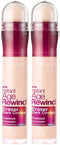 Maybelline Instant Age Rewind Eraser Dark Circles Treatment Multi-Use Concealer, Fair, 0.2 Fl Oz (Pack of 2) Maybelline New York