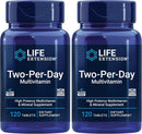 Life Extension Two-Per-Day High Potency Multi-Vitamin & Mineral Supplement & Magnesium Caps, 500 mg, Magnesium Oxide, Citrate, Succinate Infinity Warehouse