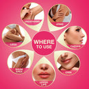 Veet Sugar Wax Hair Remover - Contains 12 Fabric Strips & 1 Spatula with a Temperature Indicator (Pack of 3) Veet