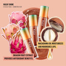Kaja Lip Tint - Vacay Shine | Glowy, Nourish, Sheer Finish, Travel Size, 01 Beachy Nude, 0.12 Oz Kaja