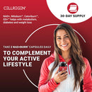 NAD Burn NAD Supplement Nicotinamide Adenine Wellness Formula, Help Restore NAD Levels, Support Metabolism Cellular Energy, NAD Supplement for Men & Women Non-GMO Gluten-Free 60 Capsules Infinity Warehouse