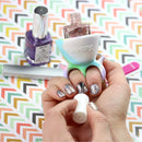 tweexy - 2 pack - Spa Green and Unicorn Wearable Nail Polish Holders tweexy