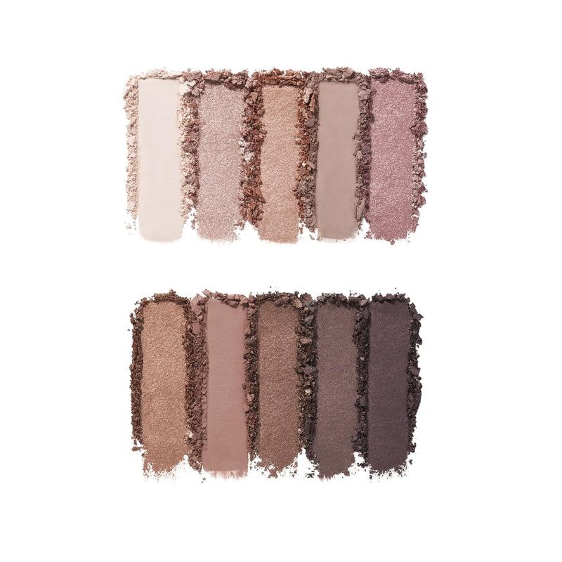 e.l.f. Perfect 10 Eyeshadow Palette, Ten Ultra-pigmented Shimmer & Matte Shades, Vegan & Cruelty-free, Nude Rose Gold (Packaging May Vary) - Infinity Warehouse