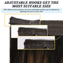 GOO GOO Halo Hair Extensions Human Hair,100g 20 Inch Ombre Natural Black Mixed Chestnut Brown Invisible Wire Hair Extensions Secret Fish Line Layered Hairpiece Stiraight Hidden Crown Hair Extensions GOO GOO Store