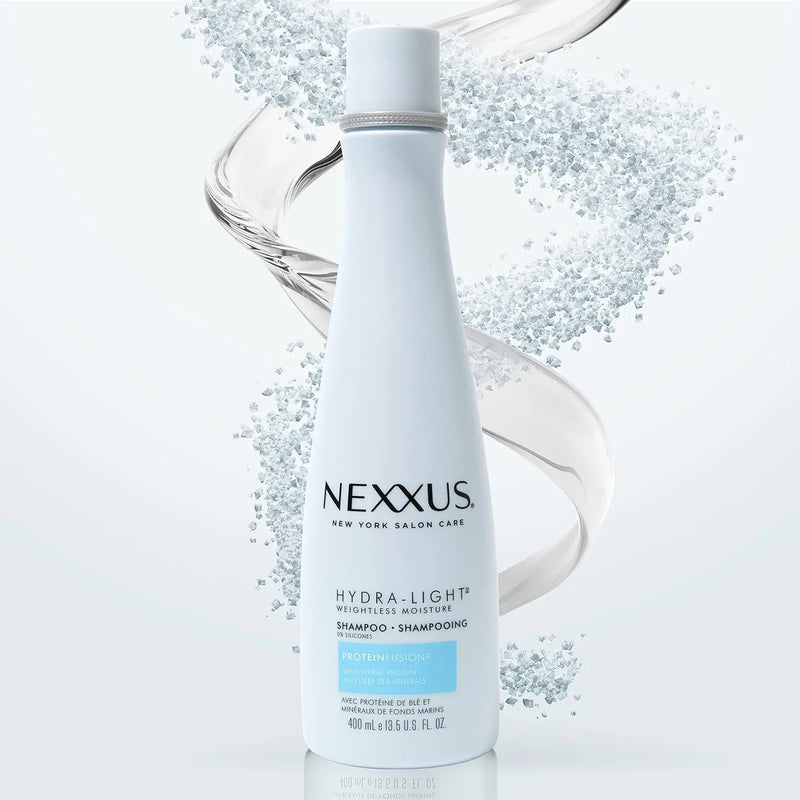 Nexxus Shampoo and Conditioner Hydra-Light 2 Count for Oily Hair Hair Care System Formulated With Proteinfusion Blend 13.5 oz Infinity Warehouse