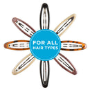 Goody Snap Hair Clips, Big Oval Epoxy, 4-count "Assorted Colors" GOODY