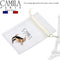 Camila Paris CP2417 French Hair Clip for Women, Burgundy 3 Teeth Ponytail Holder, Girls Hair Claw Clips Jaw Fashion Durable Styling Hair Accessories for Women, Strong Hold No Slip Grip, Made in France Camila