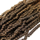 6 Packs Bomb Twist Crochet Hair 14 Inch Spring Twist Crochet Braids Pre-looped Mini Passion Twist Braiding Hair Senegalese Spring Twist Nubian Twist Kinky Curly Synthetic Hair Extensions (T27