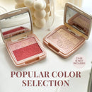 Paul & Joe Pressed Blush Palette Refill Only, Case Sold Separately, Oil-Absorbing Blush Powder, Bi-Color Face Blushes with Fitting Veil Powder, Light Beige and Light Pink, 01 Secret D'Or, 0.17 oz Infinity Warehouse
