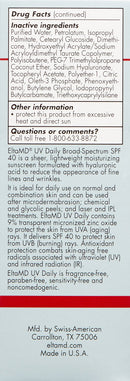 EltaMD UV Daily Moisturizer with SPF Face Sunscreen with Hyaluronic Acid, Broad Spectrum SPF 40 Face Sunscreen Moisturizer, Non greasy, Sheer Lotion, Mineral-Based Sun Protection, 1.7 oz EltaMD