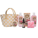 Draizee Spa Luxurious Home Relaxation Lovely Fragrance Gift Bag for Woman (British Rose, 6 Pieces) -