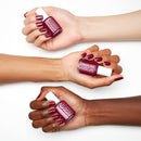 essie Nail Polish Limited Edition Fall 2021 Collection, Deep Burgundy-Red, Off the Record, 0.46 Ounce essie