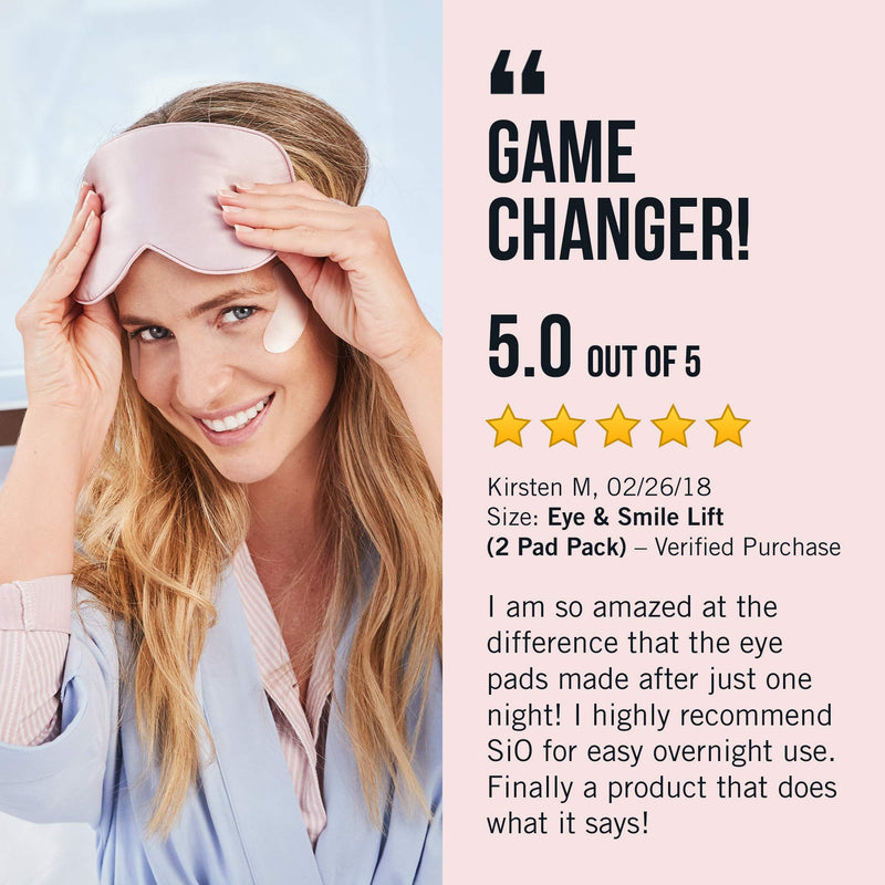 SiO Beauty FaceLift | Neck, Forehead, Eye & Smile Anti-Wrinkle Patches | Overnight Smoothing Silicone Patches For Face, Neck, Forehead, Eye & Smile Fine Lines And Signs Of Aging SiO