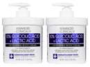 Advanced Clinicals 10% Glycolic Acid + Lactic Acid Lotion Exfoliant Moisturizing Cream With Hyaluronic Acid Moisturizer | AHA Exfoliating Body Cream Improves Look Of Uneven Rough Skin Texture, 16 Oz Infinity Warehouse