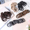 SYGY 100PCS Hair Ties for Women, Elastic Cotton Thick Seamless Hair Bands, No crease No damage for Thick Hair, Simple Ponytail Holders/Headband Scrunchies/Hair Accessories, 5 Colors SYGY