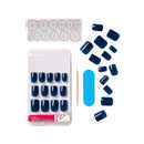 Kiss Nails GEL FANTASY-Short Design Nails w/Adhesive Tabs & Glue (KGNC102F) (1 PACK) KISS