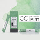 GO Mouthwash Packets – Single Size Mouthwash for Fresh Breath on The go. Airline Friendly – Liquid Mint Flavored Portable Travel Mouthwash. Great for AirBnB, spas, Hotels Too. (20 Single Packs) Exershield