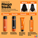 MATRIX Total Results Mega Sleek Shampoo | Controls Frizz & Smooths Hair with Shea Butter for Unruly Hair | 33.8 Fl. Oz. MATRIX