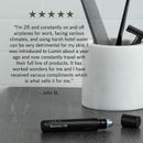 Lumin Men’s After Hours Recovery Oil: Hydrate and Repair Dry/Damaged Skin - Use for Flights and Long Days - Anti-Aging Korean Made Grooming for the Modern Man - Achieve Your Best Look Lumin