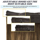 GOO GOO Halo Hair Extensions 70g 14 Inch Ombre Chocolate Brown to Caramel Blonde Straight Real Human Hair Extensions Flip in Hidden Crown Hair Extensions with Invisible Wire Layered Hairpiece GOO GOO Store