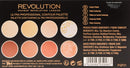 Makeup Revolution Ultra Contour Palette, Makeup Palette Includes Highlighters & Contour Shades, Adds Definition & Sculpts Features, Vegan, 13g Makeup Revolution