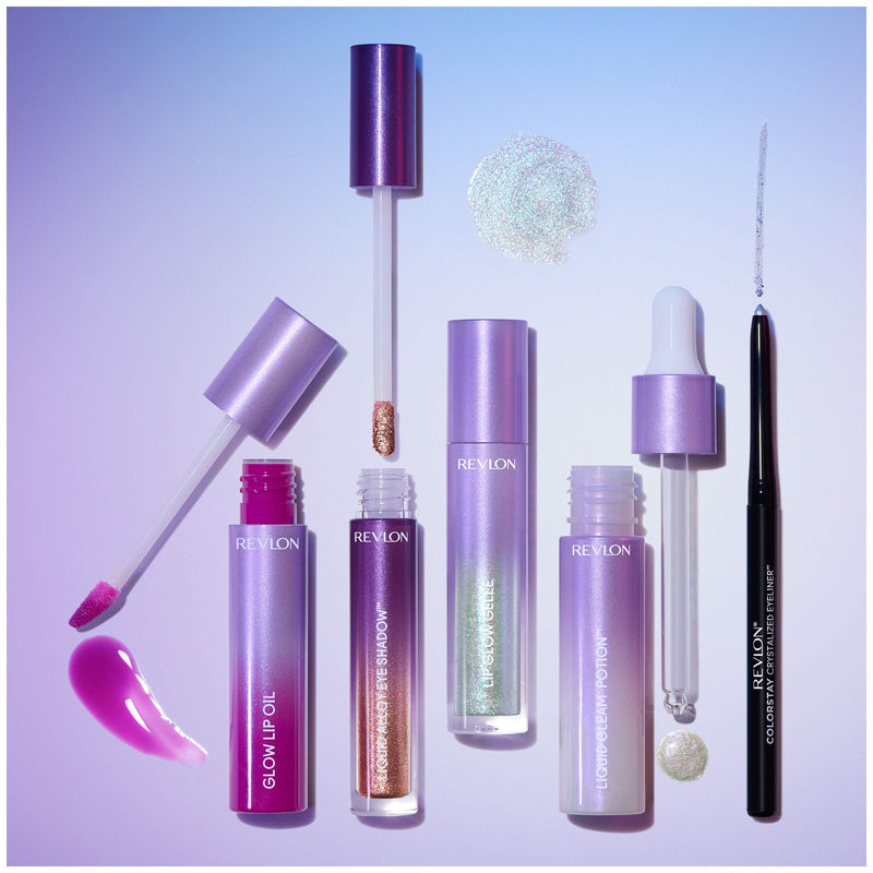 Revlon Crystal Aura Limited Edition Glow Gelee, Highlighter Makeup, Happy Glow Lucky REVLON