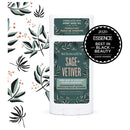 Schmidt's Aluminum Free Sensitive Skin Natural Deodorant with Hemp Seed Oil For 24 Hour Odor Protection and Freshness, Sage + Vetiver Vegan, Certified Cruelty Free, 3.25 oz 3-pack Schmidt's Store