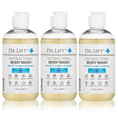 Antibacterial Body Wash, 8 oz (3-Pack) - Gentle & Effective Shower Gel - Made in America Infinity Warehouse