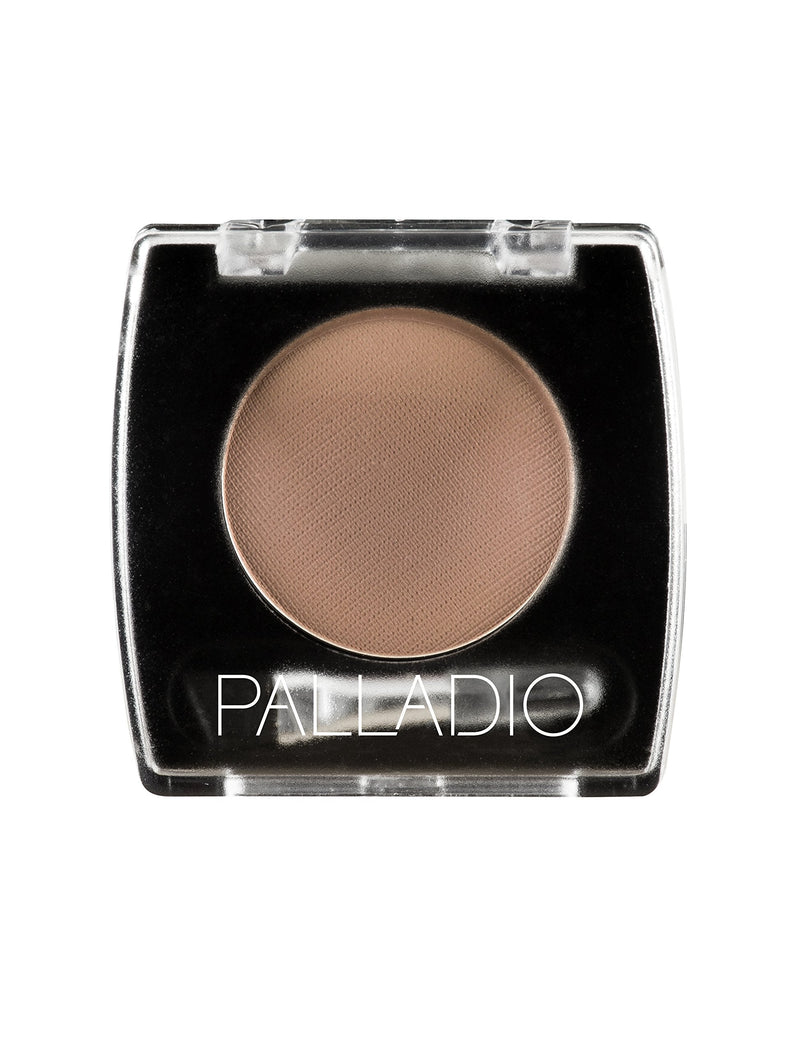 Palladio Brow Powder for Eyebrows, Soft and Natural Eyebrow Powder with Jojoba Oil & Shea Butter, Helps Enhance & Define Brows, Compact Size for Purse or Travel, Includes Applicator Brush, Taupe Palladio