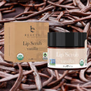 Organic Lip Scrub Vanilla - Lip Scrubs Exfoliator & Moisturizer, Lip Exfoliator Scrub, Sugar Lip Scrubs, Lip Sugar Scrub, Lip Care Products for Chapped Lips, Lip Scrubber, Lip Moisturizer for Dry Lips Beauty by Earth
