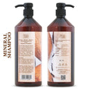 Dead Sea Collection Mineral Shampoo & Conditioner with Coconut Oil Moisturizes and Strengthens Pack of 2 (33.8 fl.oz shampoo 30.6 fl.oz conditioner) Dead Sea Collection