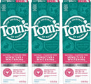 Tom's of Maine Rapid Relief Plus Sensitive Teeth Toothpaste, Fluoride Free, Gentle Mint, 4.5 Oz, 3 Pack, Clinically Proven Enamel Safe, Builds Arginine and Calcium Shield Around Teeth Infinity Warehouse