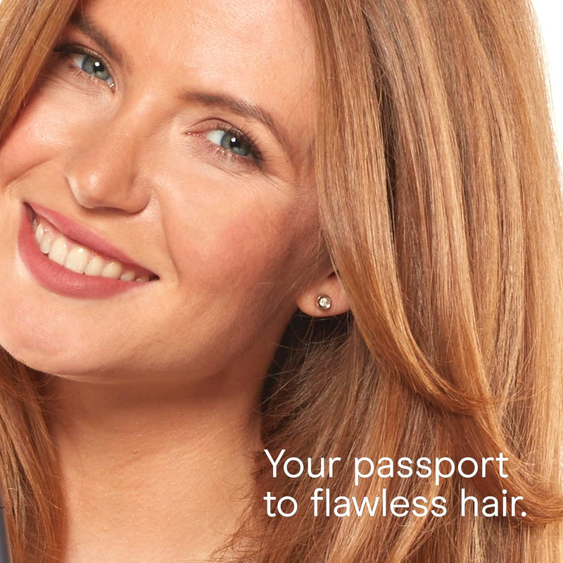 Conair Travel Hair Dryer with Dual Voltage, 1875W Compact Blow Dryer with Folding Handle, Gray Infinity Warehouse