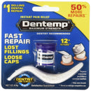 Dentemp Maximum Strength Lost Fillings and Loose Caps Repair, Pack of 6 MAJESTIC DRUG