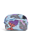 Vera Bradley Women's Cotton Mini Cosmetic Organizer Makeup Bag, Butterfly By - Recycled Cotton, One Size US Vera Bradley